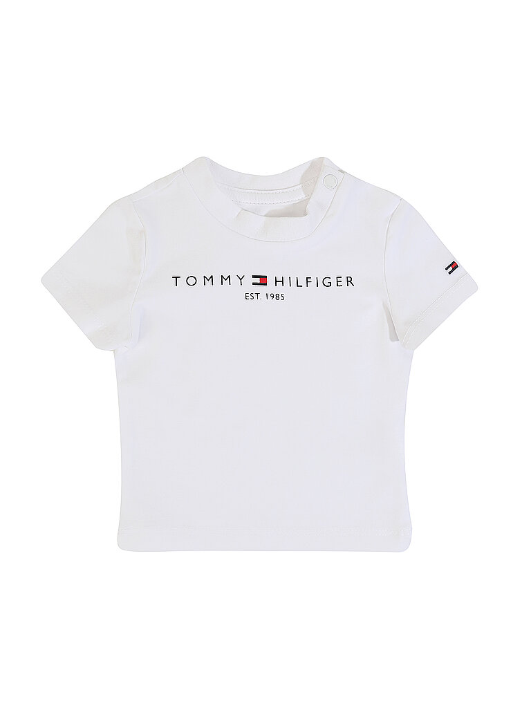 TOMMY HILFIGER Baby Jungen T-Shirt Essential weiß | 68
